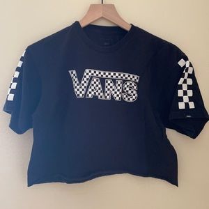 Vans crop racing shirt M